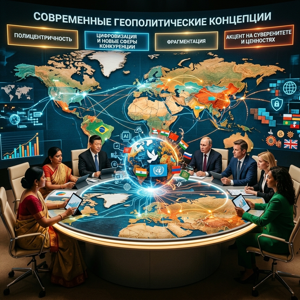 Геополитика XXI века: актуальные концепции и тренды которые формируют мир