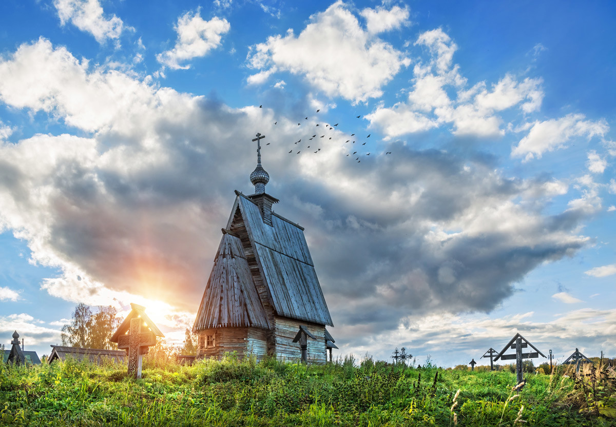 Церковь Воскресения Христова, город Плес