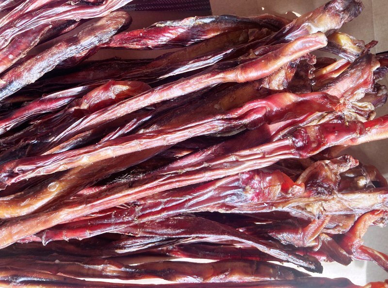 Сушёный бычий корень – любимое лакомство для собак с высоким содержанием белка