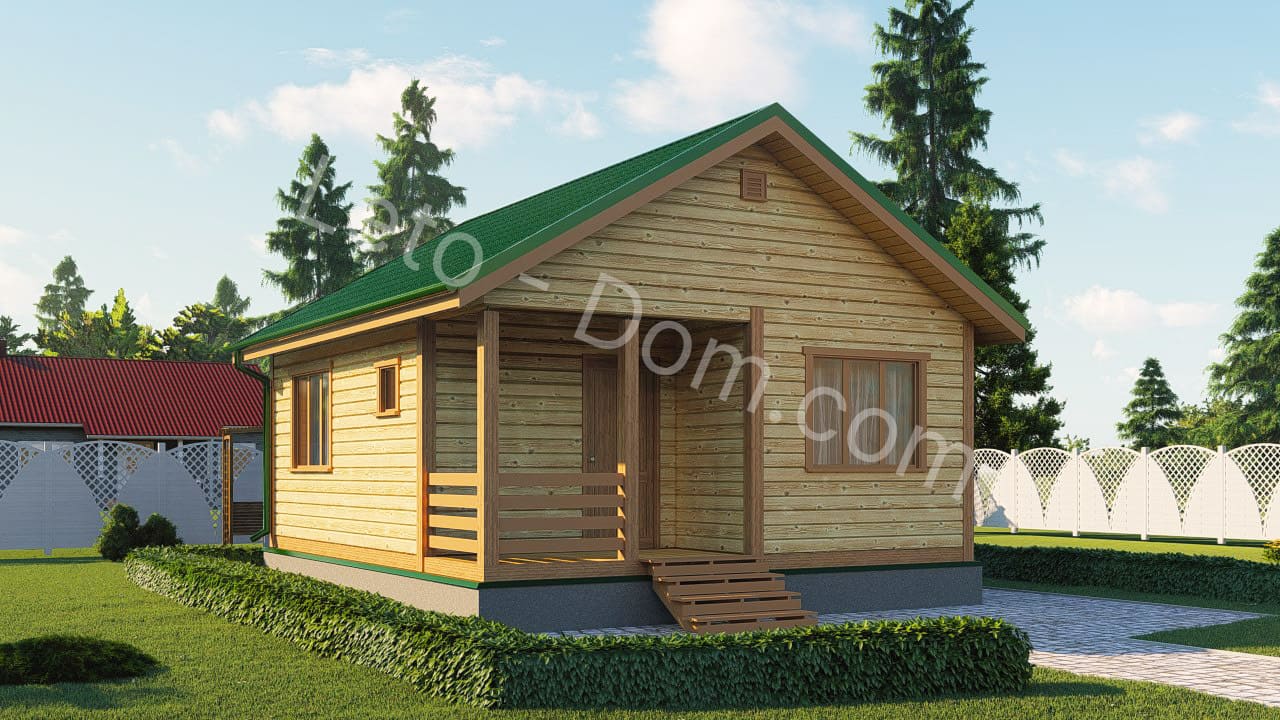 дом из бруса