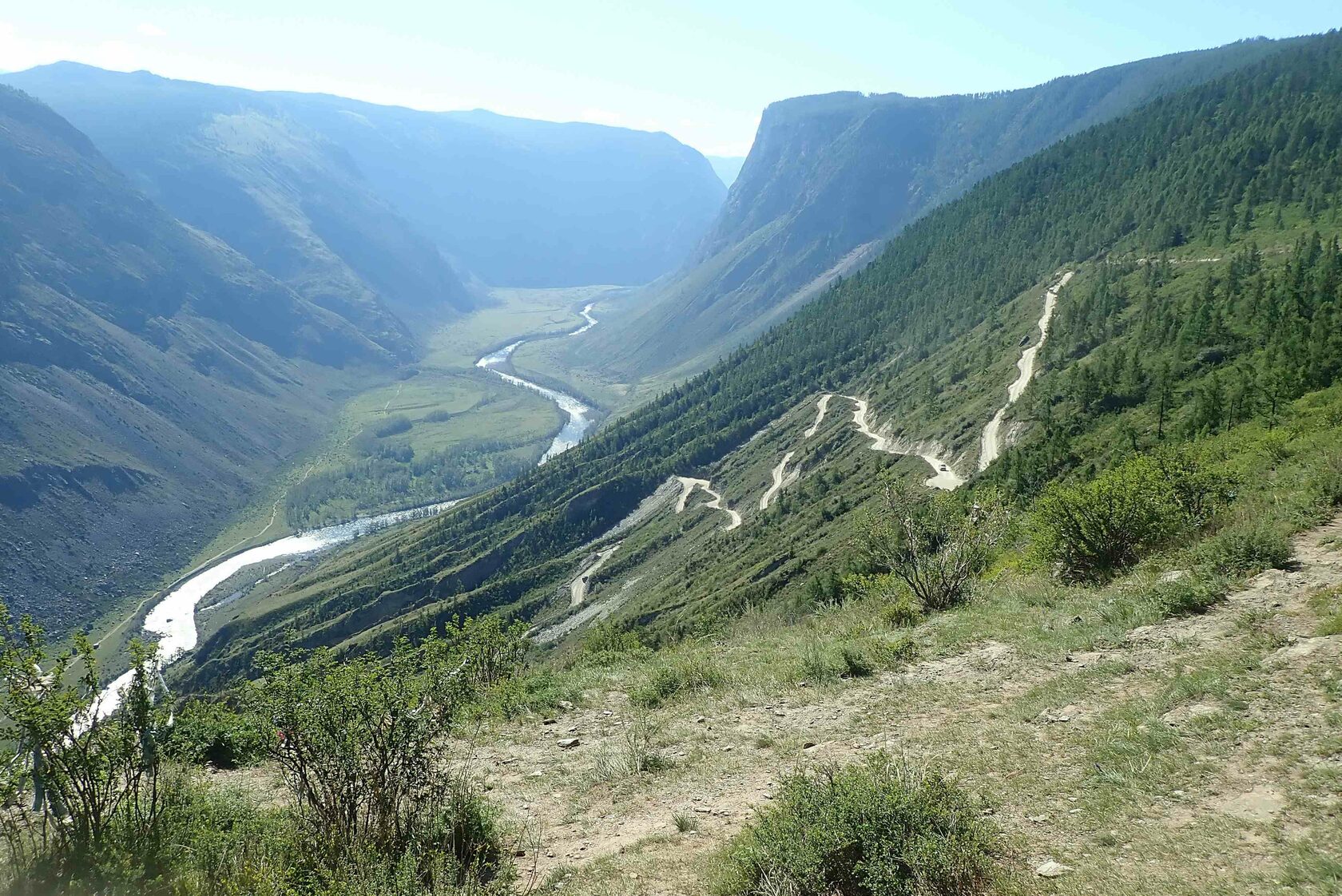 Перевал Кату Ярык горный Алтай