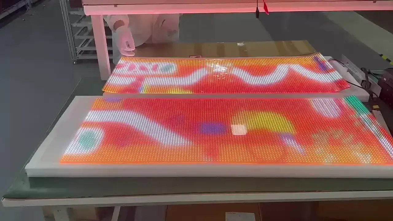 современные гибкие LED экраны для наружной видеорекламы