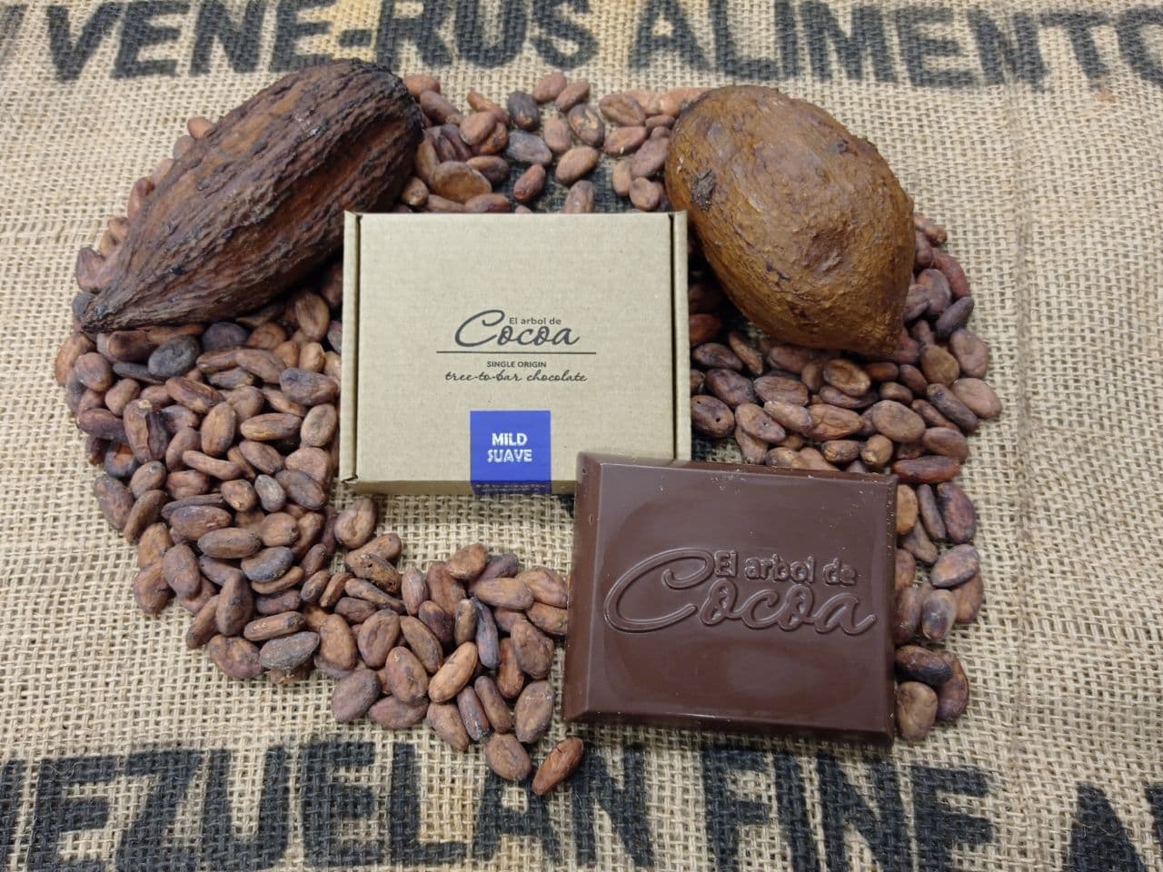 El arbol de cocao Single Origin Tree to Bar Chocolate