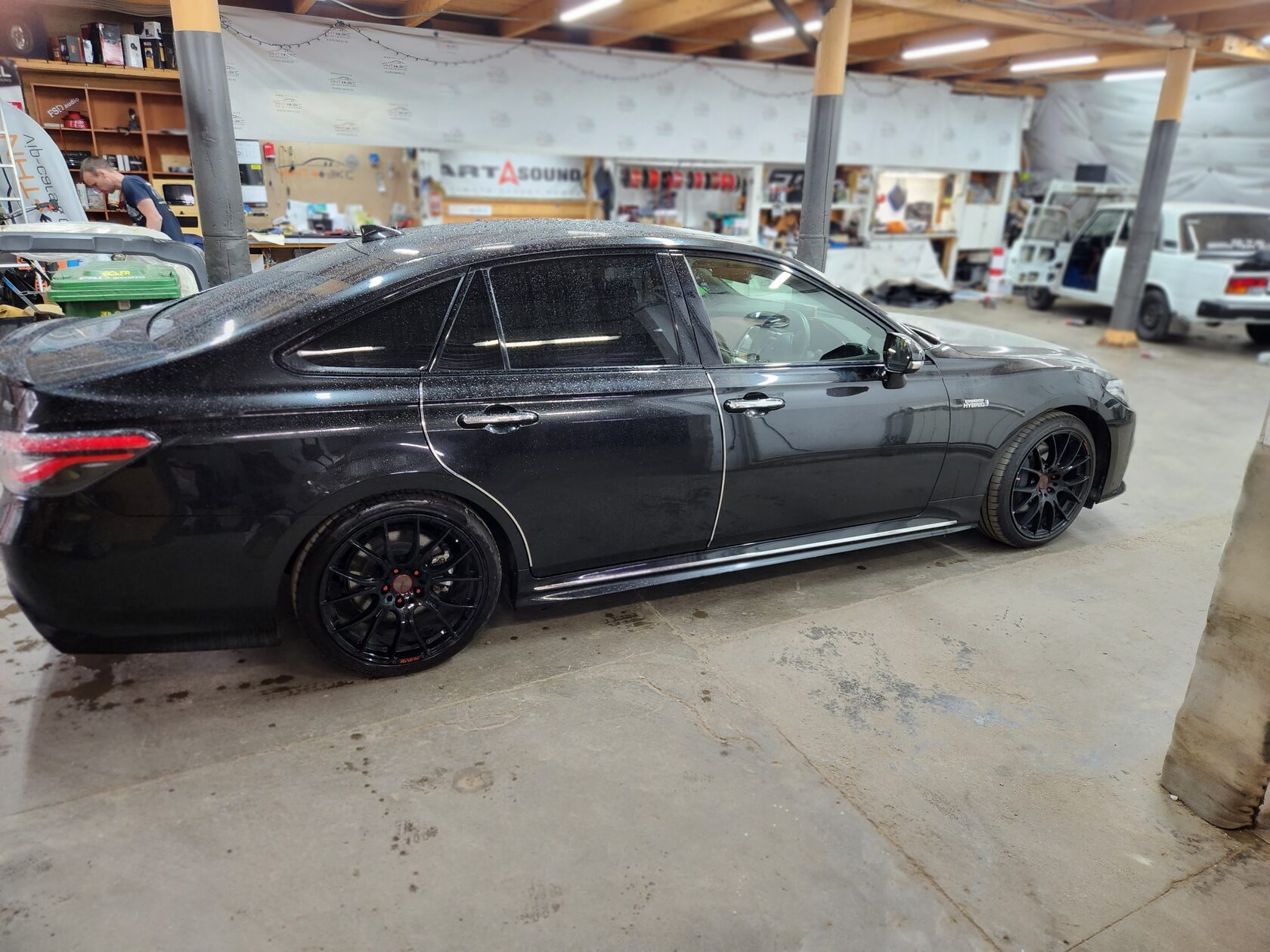 автозвук тойота краун