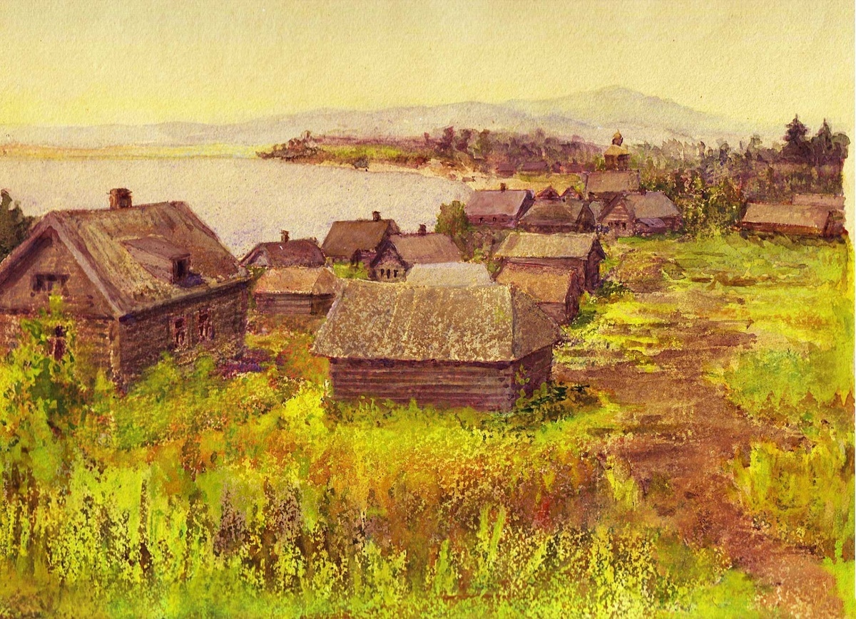 Село Пермское на Амуре, 1932 г. Арх.. Н.М. Протопопов-Быльев