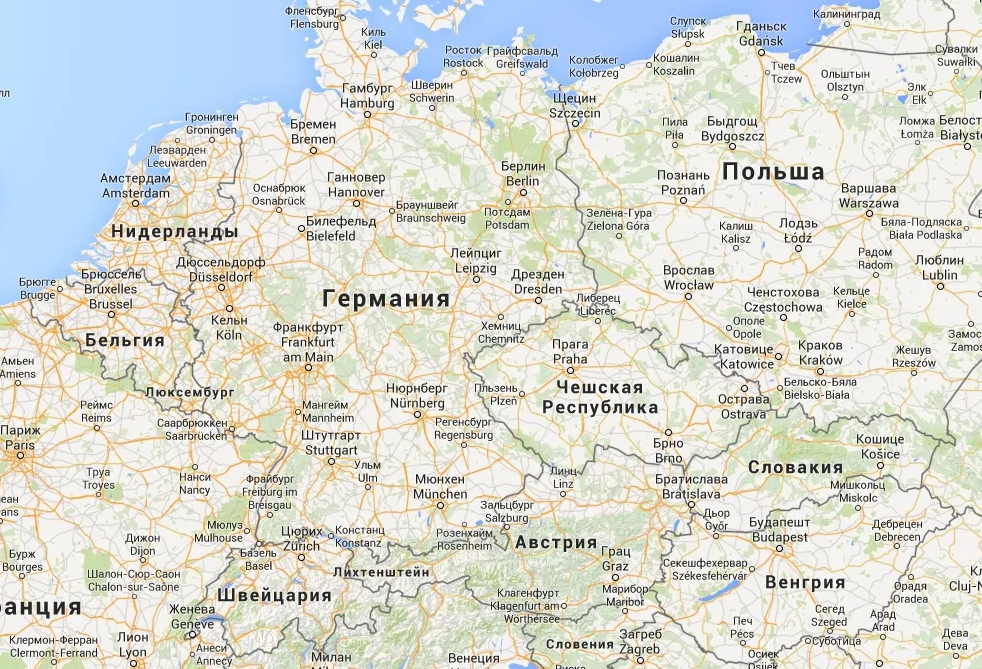 Бывшее название германии. Карта Польши и Германии с городами. Граница Германии Голландии и Бельгии на карте. Границы Германии на карте. Карта Германии с городами.