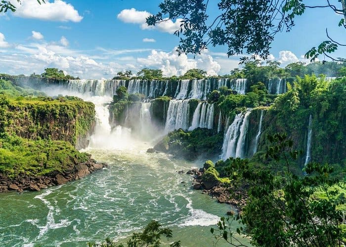 Four countries: Argentina's glaciers, Uruguay, Paraguay and Brazil