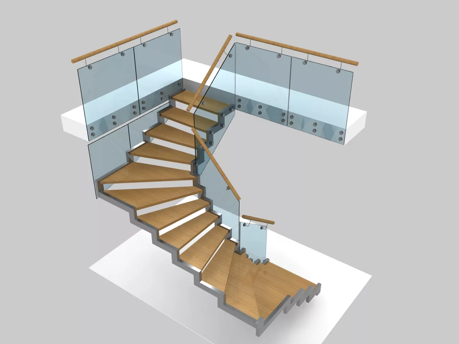 Проектирование и изготовление лестниц в Москве от компании Лестницы для дом...