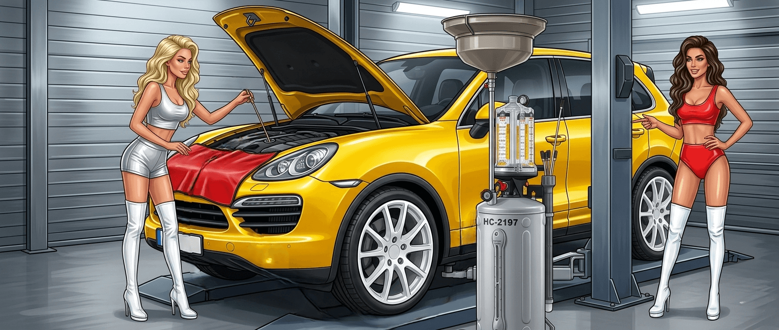 Экспресс-замена масла в двигателе