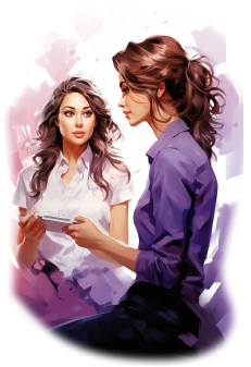 Женщина на приеме у психолога