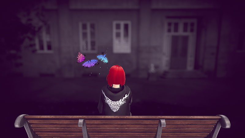 Visual novel in Last wish