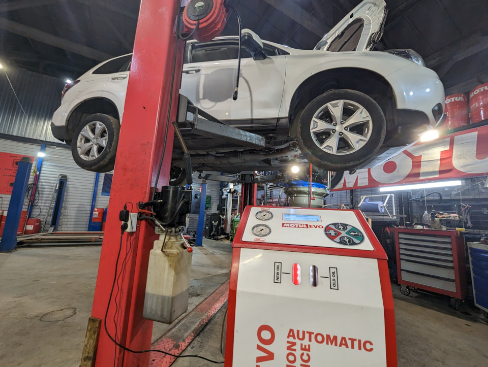 Аппаратная замена АКПП Subaru