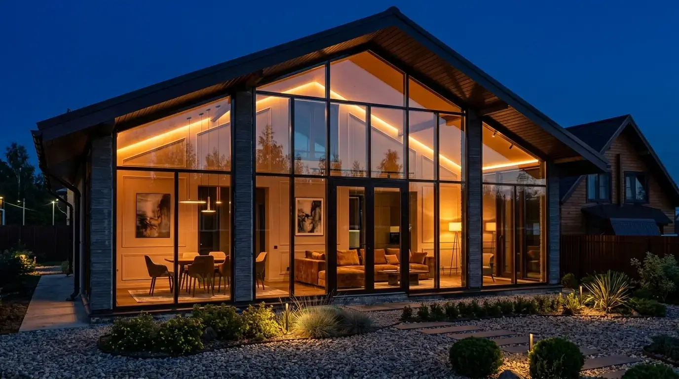 Фасадное остекление