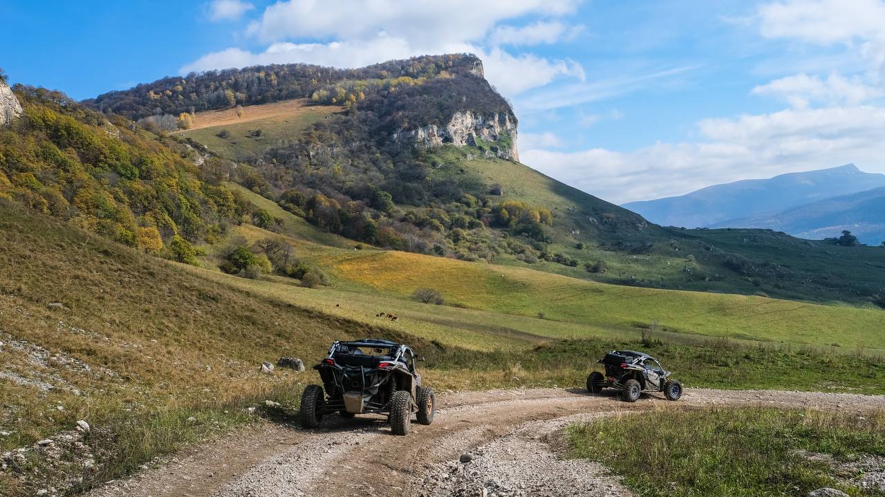 Гора Бойко в Крыму на квадроциклах