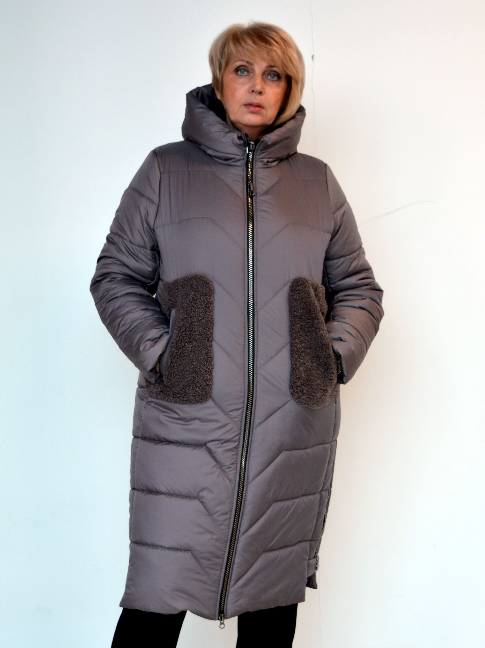 Купить женский зимний пуховик большого размера Wendy Спб. Новинки! Скидка!