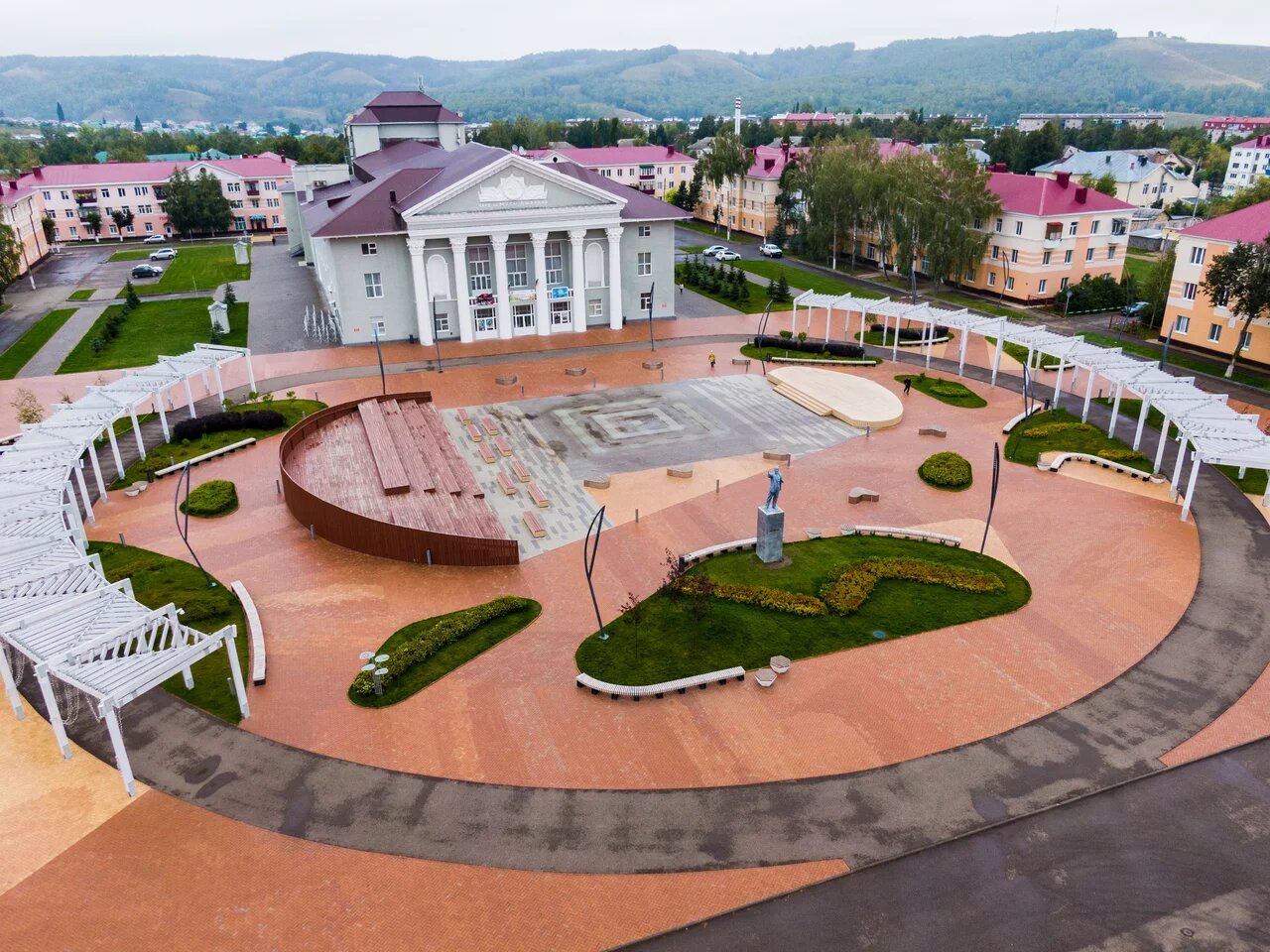 Пергола в парках