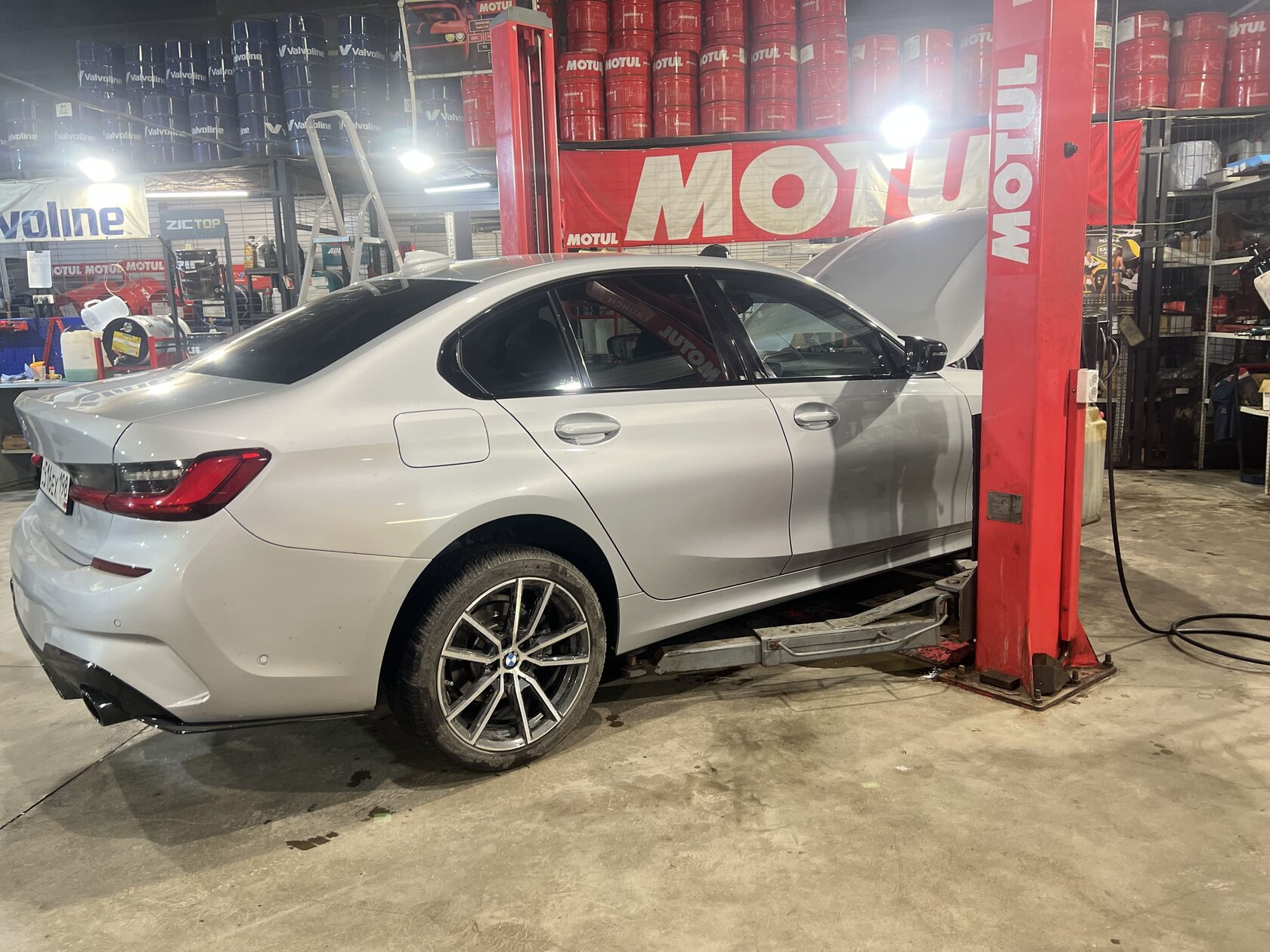 Проверка антифриза BMW 3 G20 рефрактометром