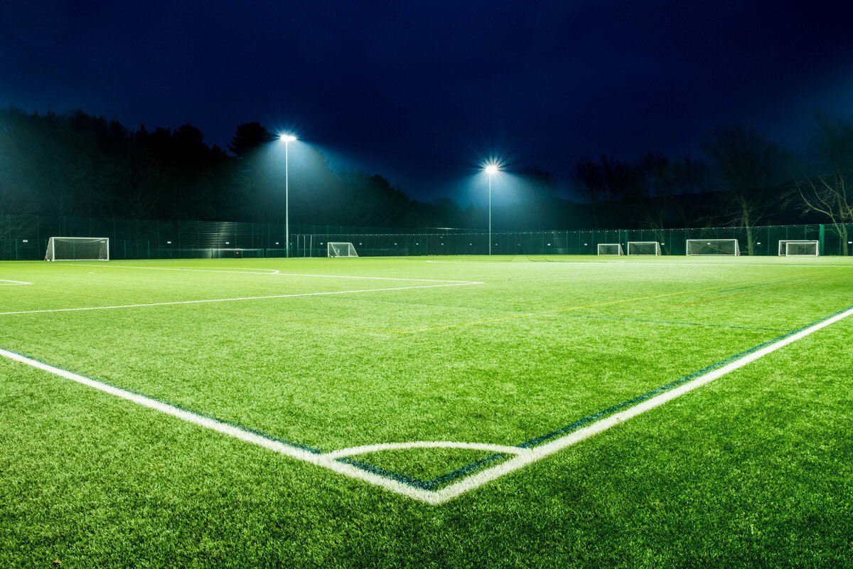 Soccer field isometric