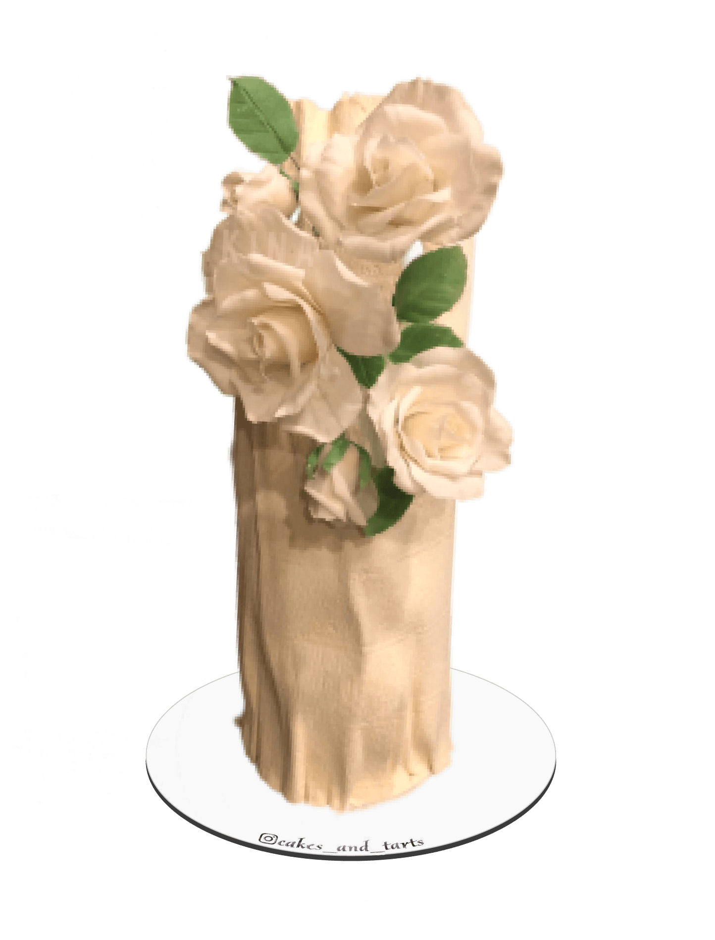 Фотография Торт-скульптуры Ваза с цветами