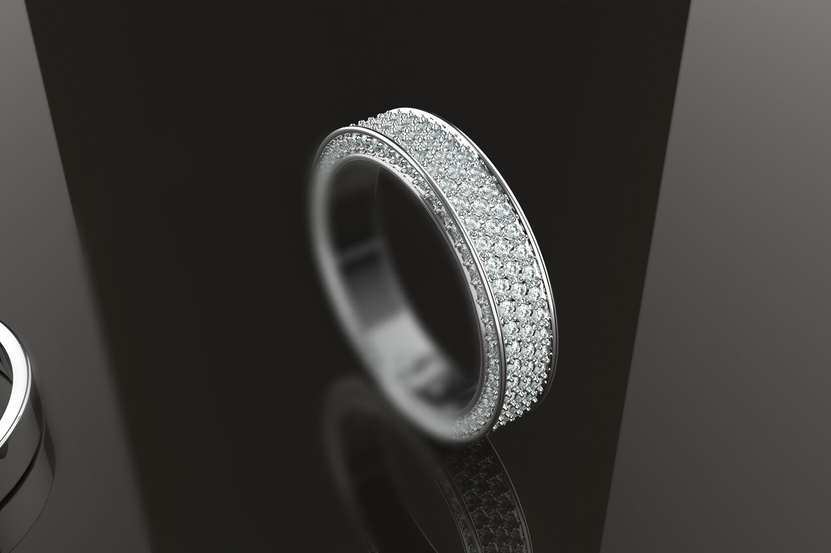 Изготовление дизайнерских свадебных обручальных колец из золота с ...