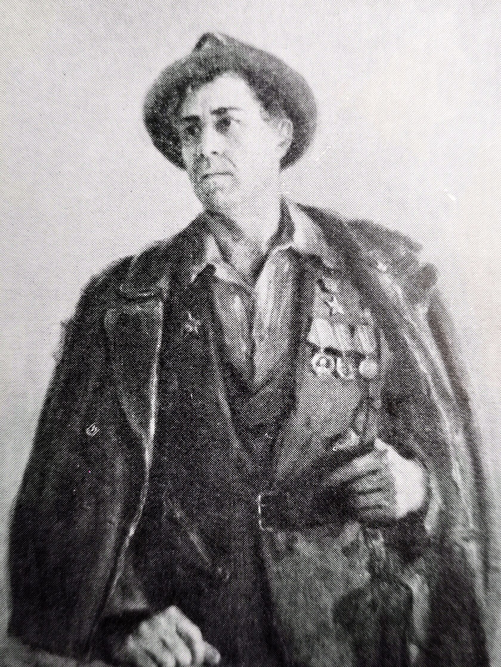 Герой Советского Союза , партизан С.П. Тутученко, 1945 г.