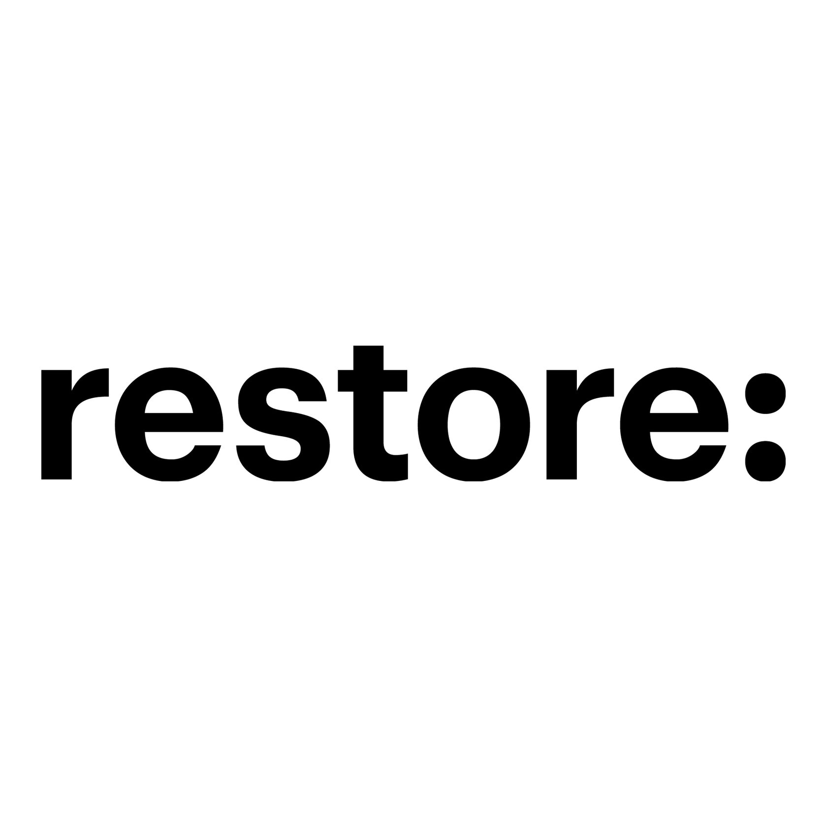 restore