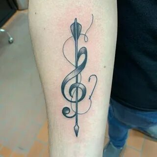Значение татуировки скрипичный ключ
