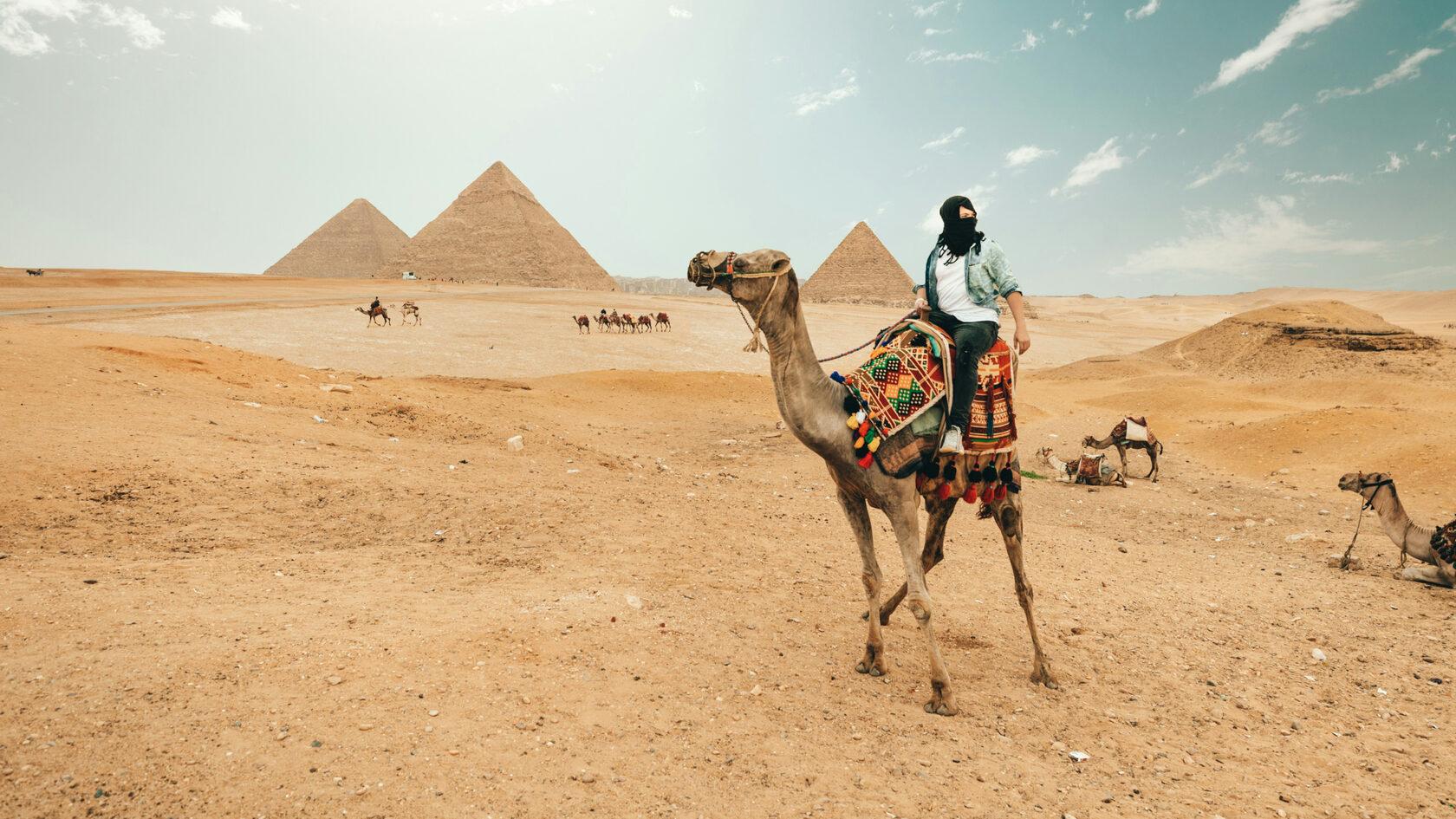 Пирамиды Гизы. Египет