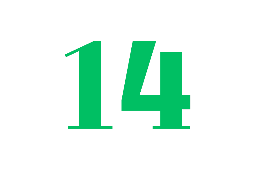 fourteen