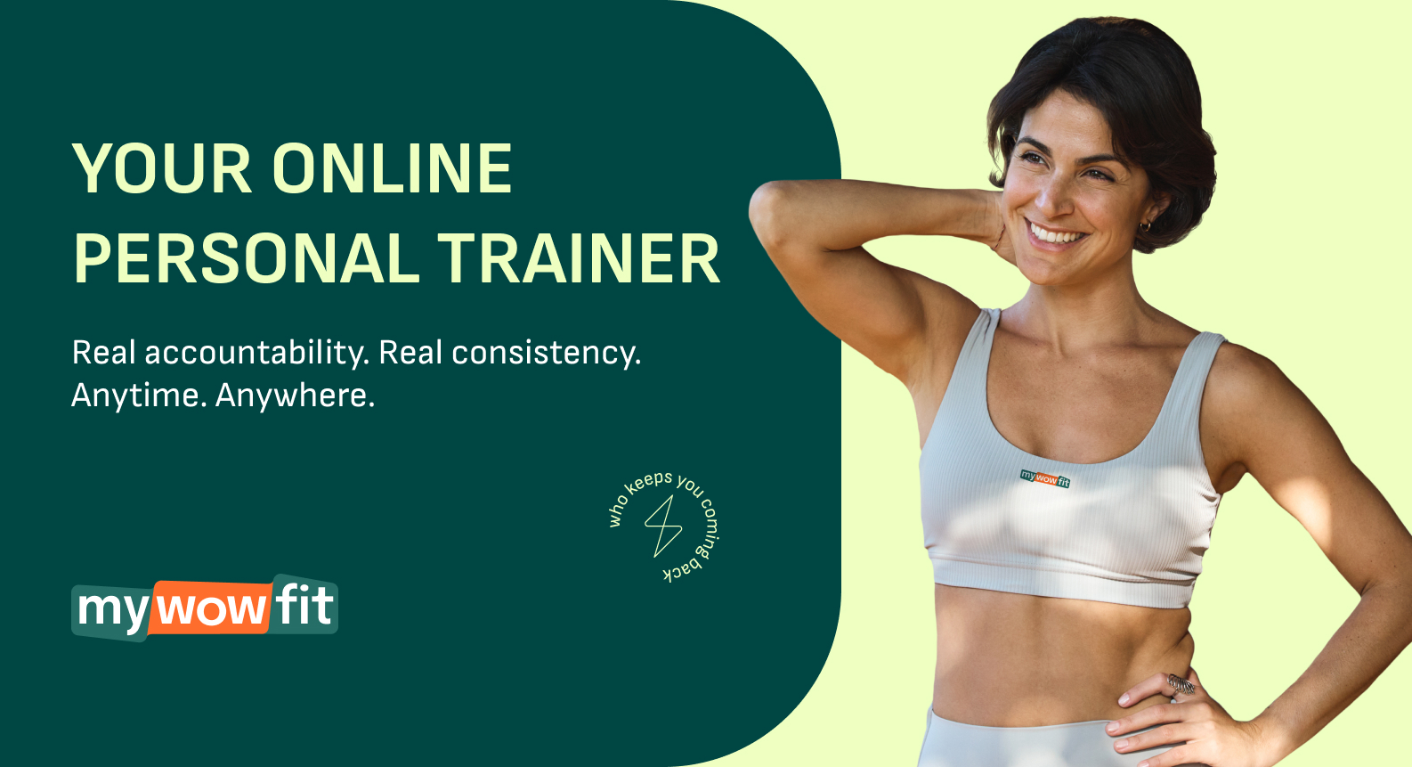 Online personal trainer: find your 1-on-1 certified fitness coach at Mywowfit