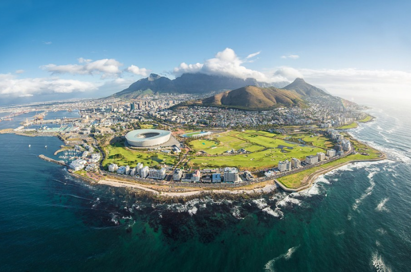 ЮАР. Вид на побережье