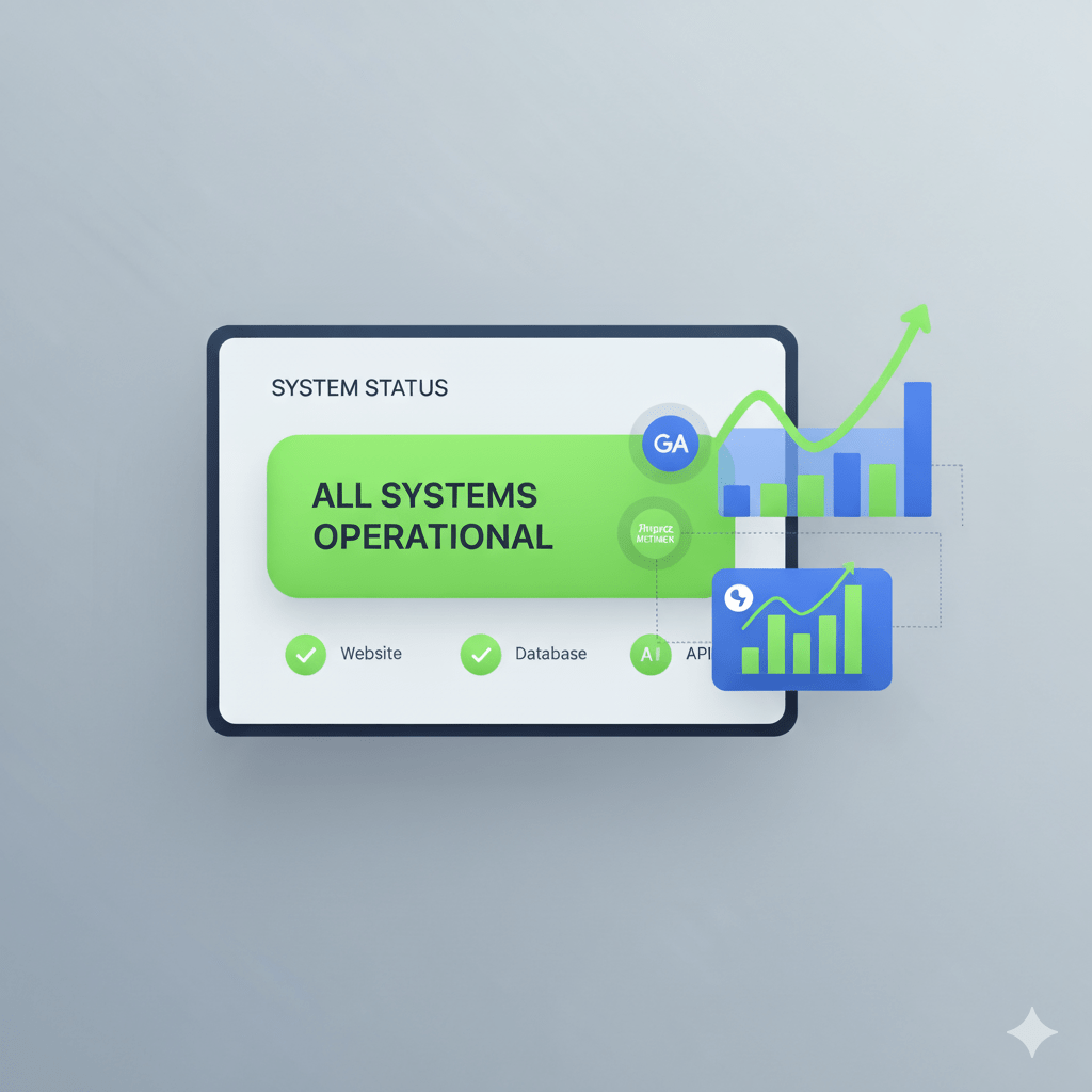 Изображение для блога - Статус Страницы с аналитикой