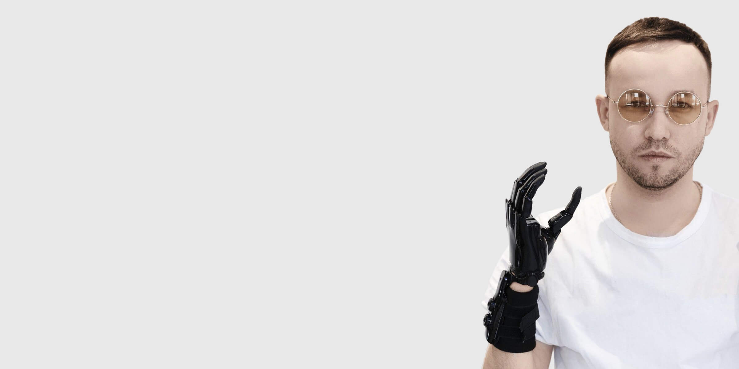 Ilya Morkovsky with a KIBI prosthesis