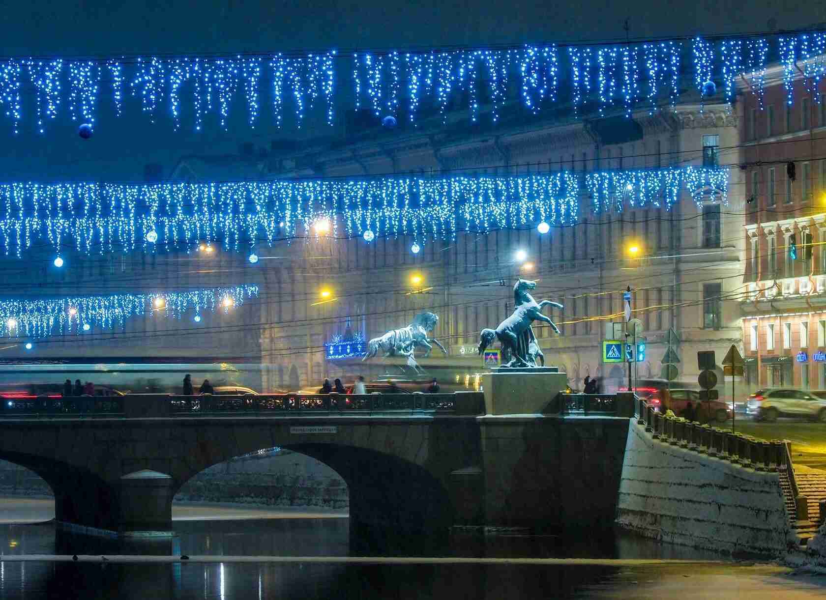 санкт петербург в январе