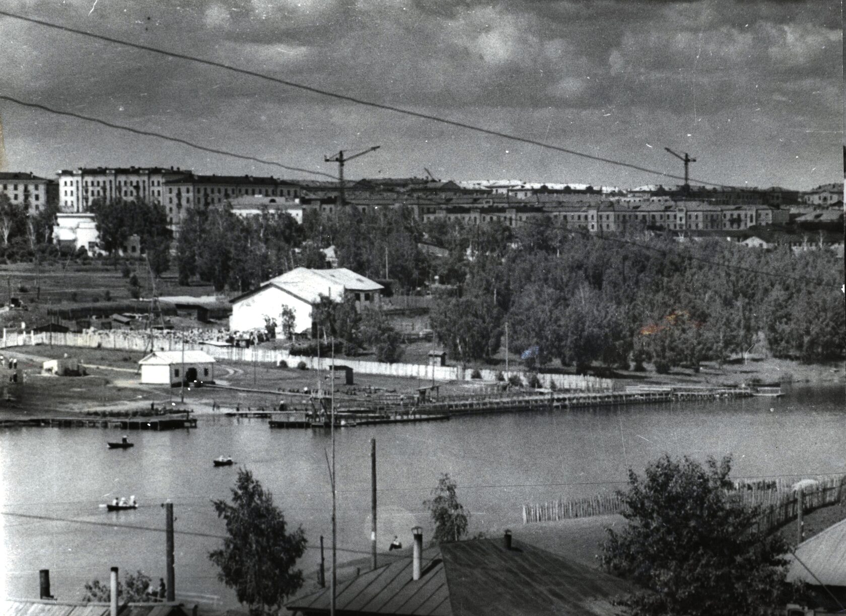 Панорама города. 1957 г.