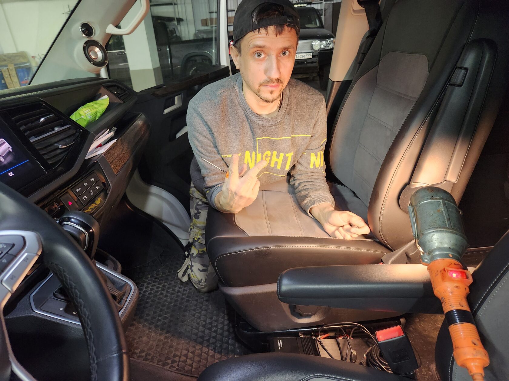 установка усилителей мультван т6