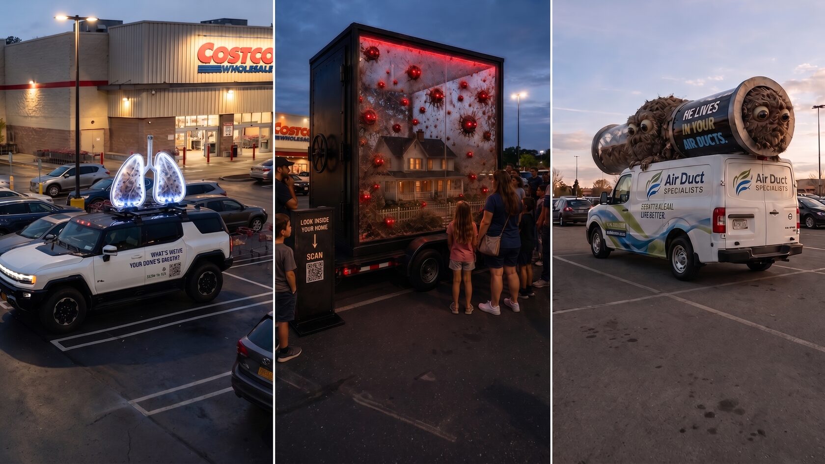 Mobile installation concepts for a US service company