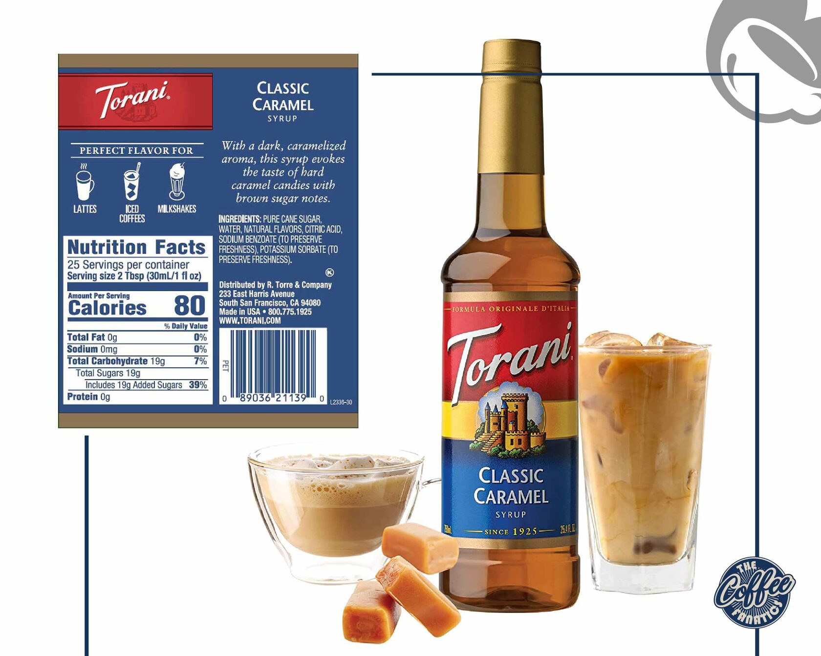Torani syrup History Types of syrups Ingredients Where to buy