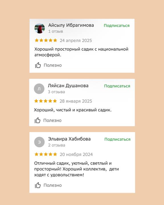 Отзыв родителя