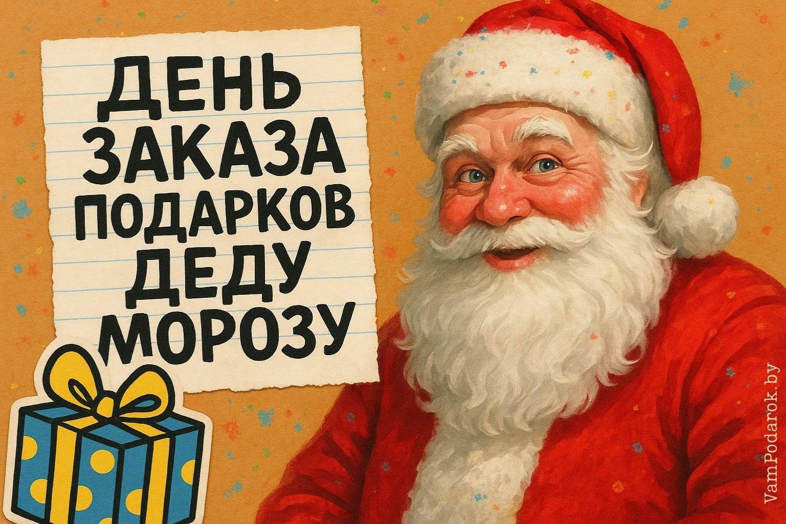 День заказа подарков Деду Морозу