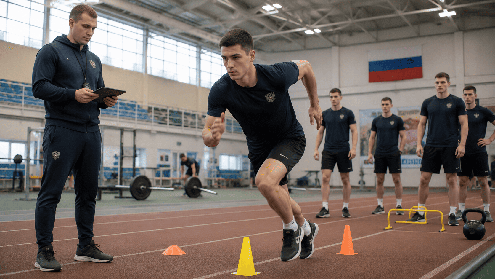Отбор кандидата в спортивную роту