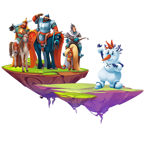 Три богатыря и Морковкин