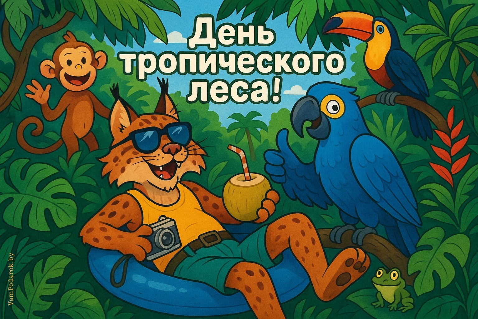 Всемирный день тропического леса – иллюстрация