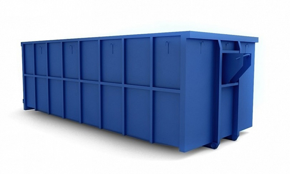 Вывоз мусора контейнером 27м3