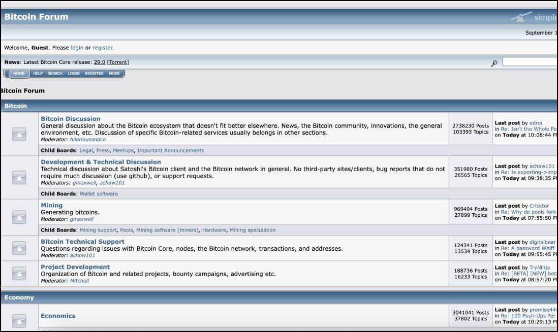 BitcoinTalk Forum