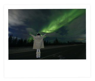 северное сияние, фотография