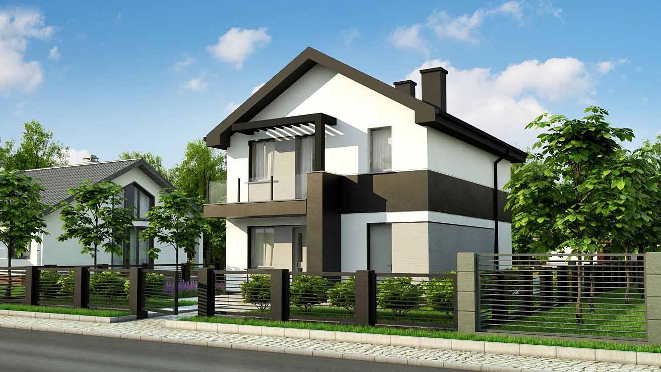Z500 проекты двухэтажных домов