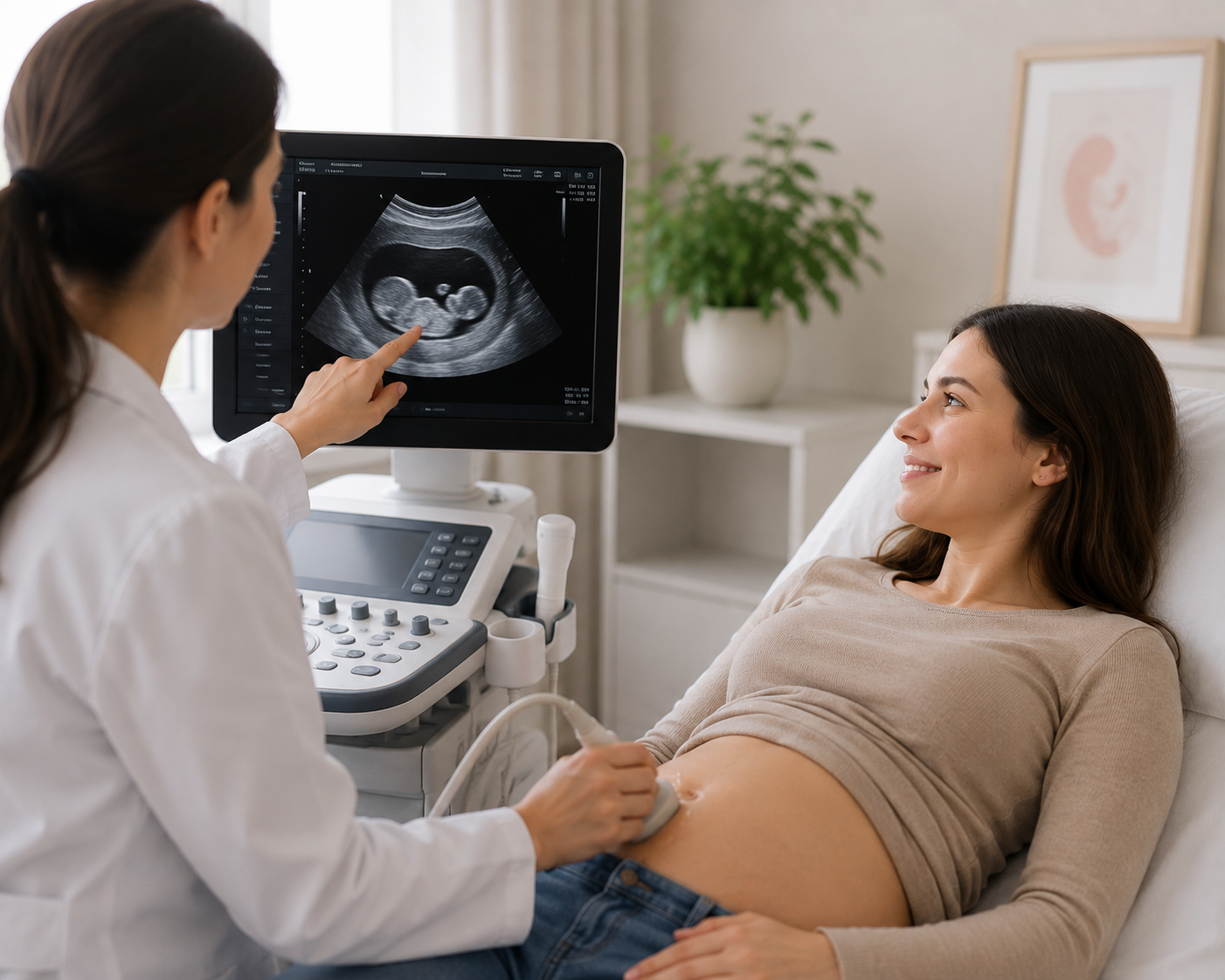Ultrasound during pregnancy