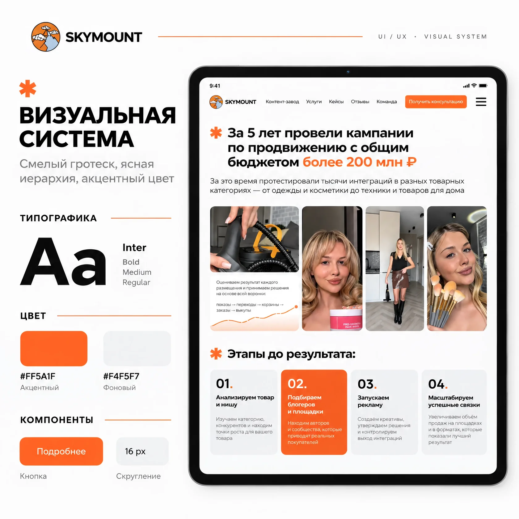 SkyMount — визуальная система
