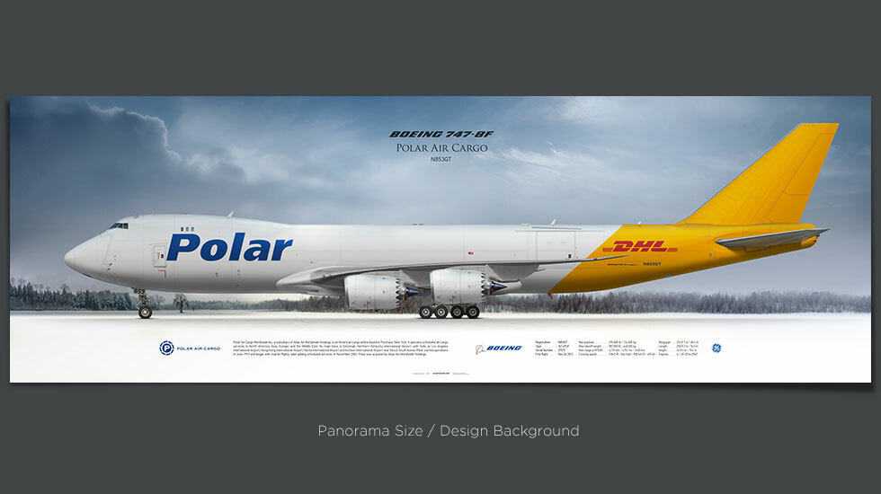 Polar Air Cargo Boeing 747-8F N853GT | Aviaposter